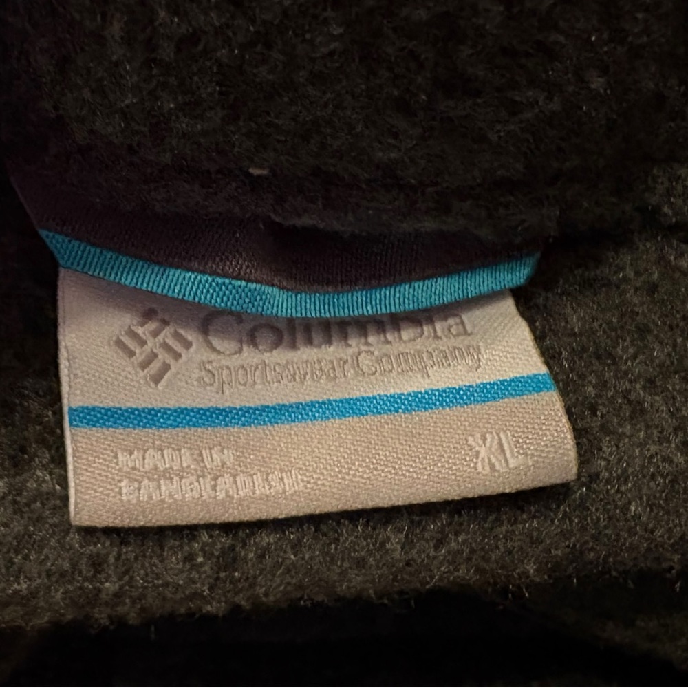 Columbia Gray Fleece Jacket NWOT Size XL - Picture 4 of 6